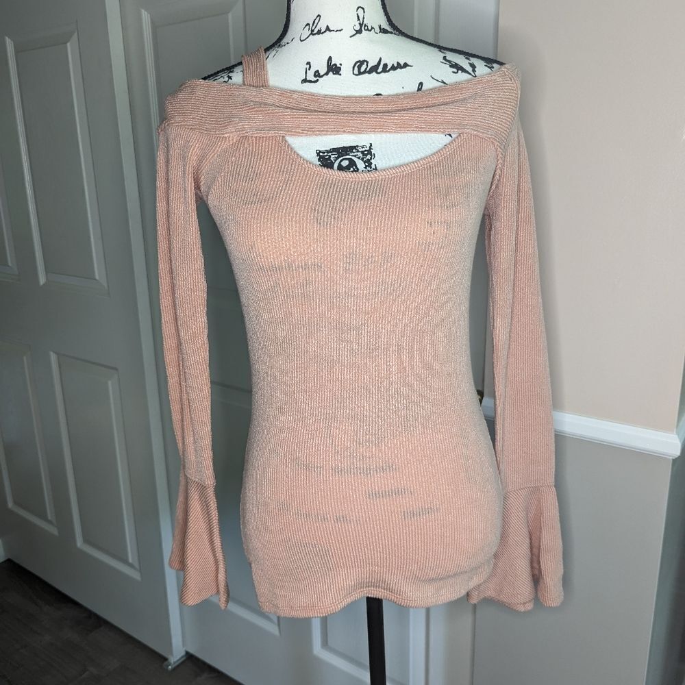 NWT FP Movement bell sleeve top